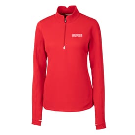 Women's Cutter &amp; Buck Traverse Stretch Quarter Zip Pullover