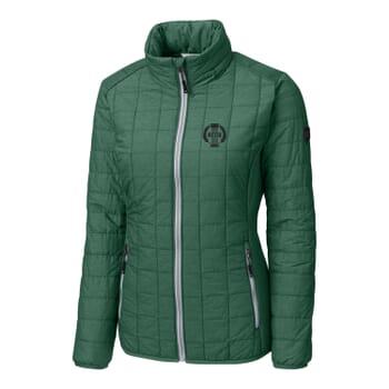Women's Cutter &amp; Buck Rainier PrimaLoft® Eco Insulated Full Zip Puffer Jacket