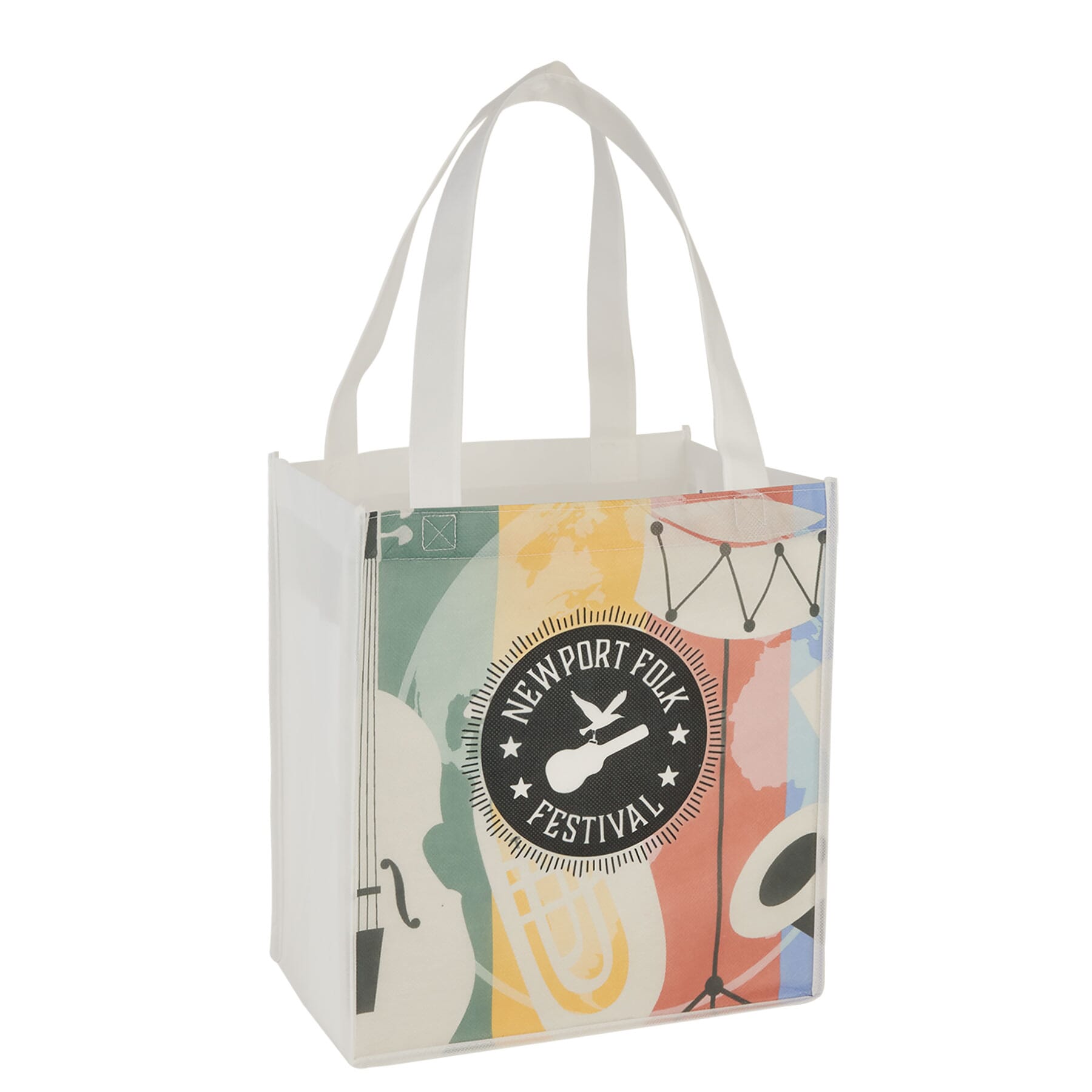 tote bag with full front customized imprint