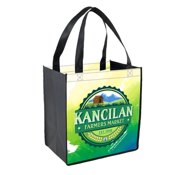 Sublimated Non-Woven Grocery Tote Bag (2-Sided)