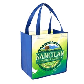 Sublimated Non-Woven Grocery Tote Bag (2-Sided)