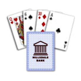 Playing Cards with Poker Night Theme