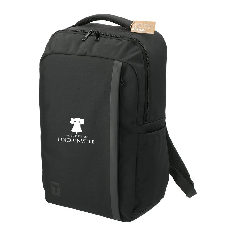 Tranzip Recycled 17" Computer Backpack - Promotional Giveaway | Crestline Tranzip Recycled 17" Computer Backpack - Promotional Giveaway | Crestline