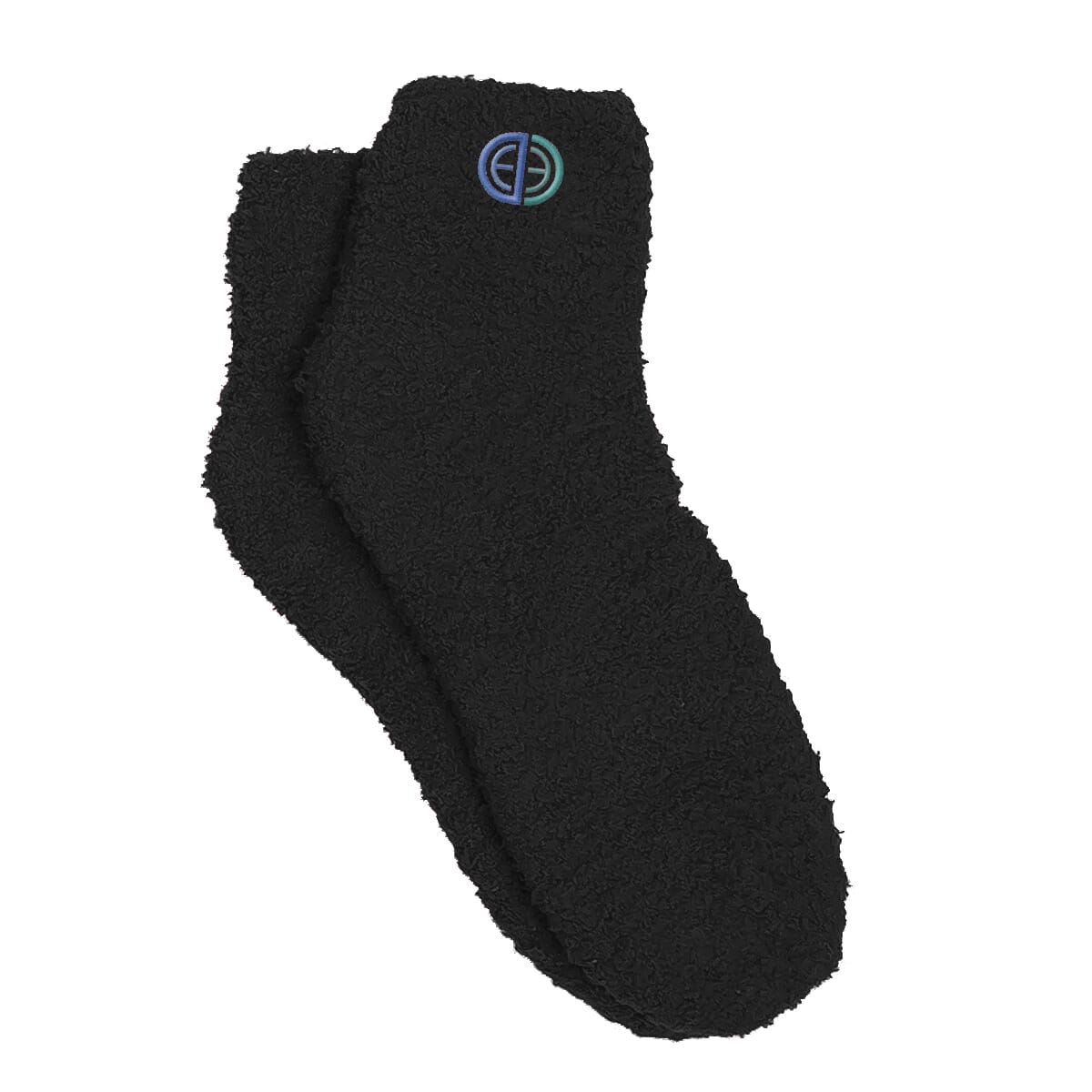 Embroidered Fuzzy Socks