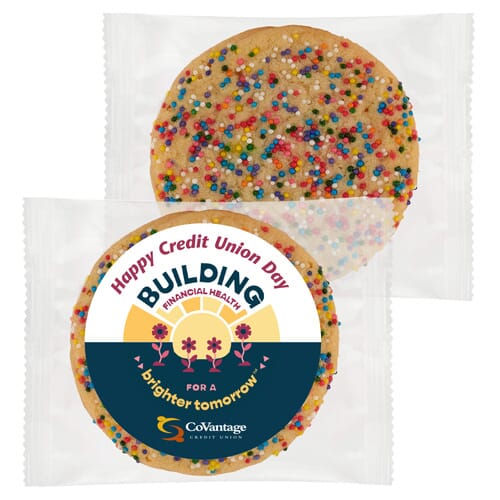 SUGAR COOKIE W/RAINBOW NONPARELLS