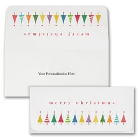 Currency Envelope - Holiday Trees