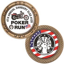 Challenge Coin - Gold - 1 3/4&quot; Diameter