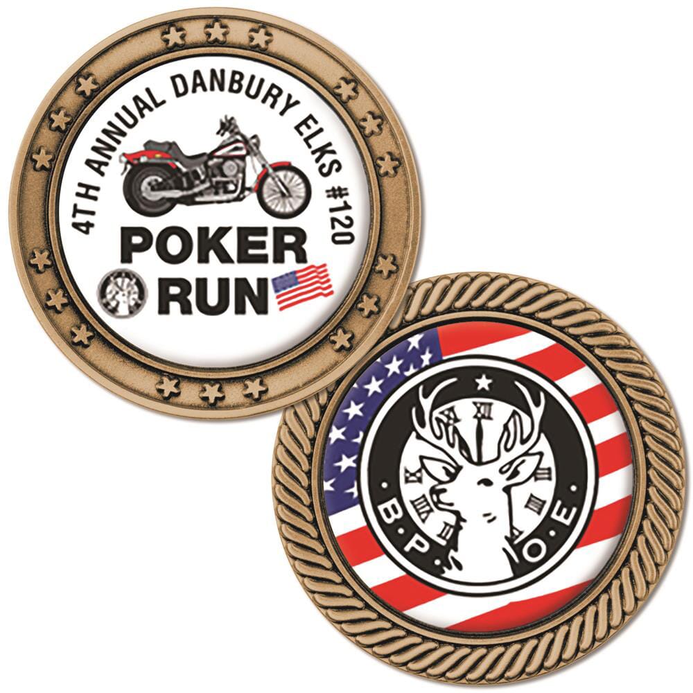 Challenge Coin - Gold - 1 3/4" Diameter