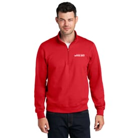 Port &amp; Company® Fan Favorite™ Fleece 1/4 Zip Pullover Sweatshirt