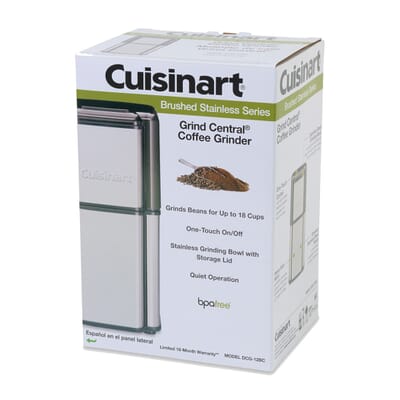 Cuisinart Brushed Stainless Series Coffee Grinder, Grind Central