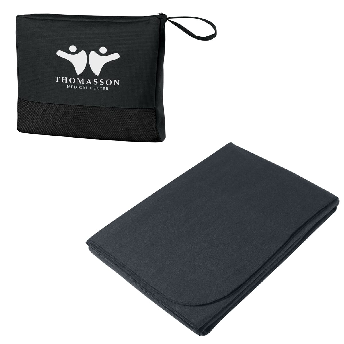 Travel Blanket with Mesh Bag Promotional Giveaway Crestline