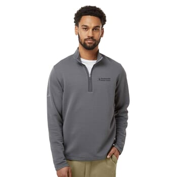 Men's Adidas® Spacer Quarter-Zip Pullover