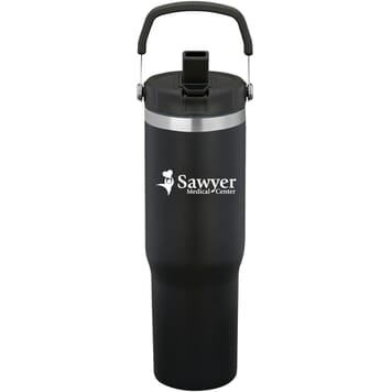 28 oz Urban Peak® Pinnacle Flip Straw Tumbler