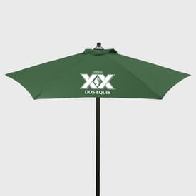 7' Steel Market RPET Umbrella