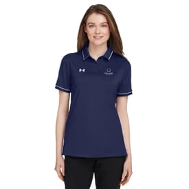 Ladies' Under Armour® Tipped Teams Performance Polo