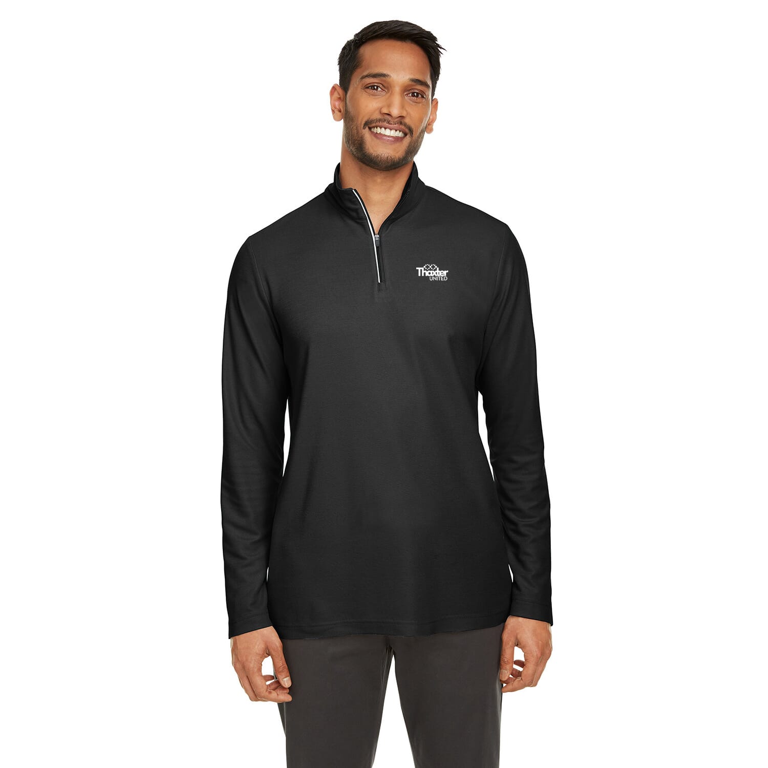 Men's CORE365 Fusion ChromaSoft™ Pique Quarter-Zip