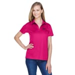 Ladies' Devon & Jones CrownLuxe Performance&#8482; Plaited Polo