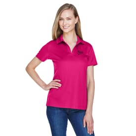 Ladies' Devon &amp; Jones CrownLuxe Performance™ Plaited Polo