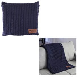 Sweater Weather Sherpa Blanket with Pillowcase