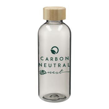 22 oz Sona RPET Reusable Bottle w/ FSC® 100% Bamboo Lid