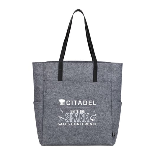 The Goods™ Recycled Felt Meeting Tote