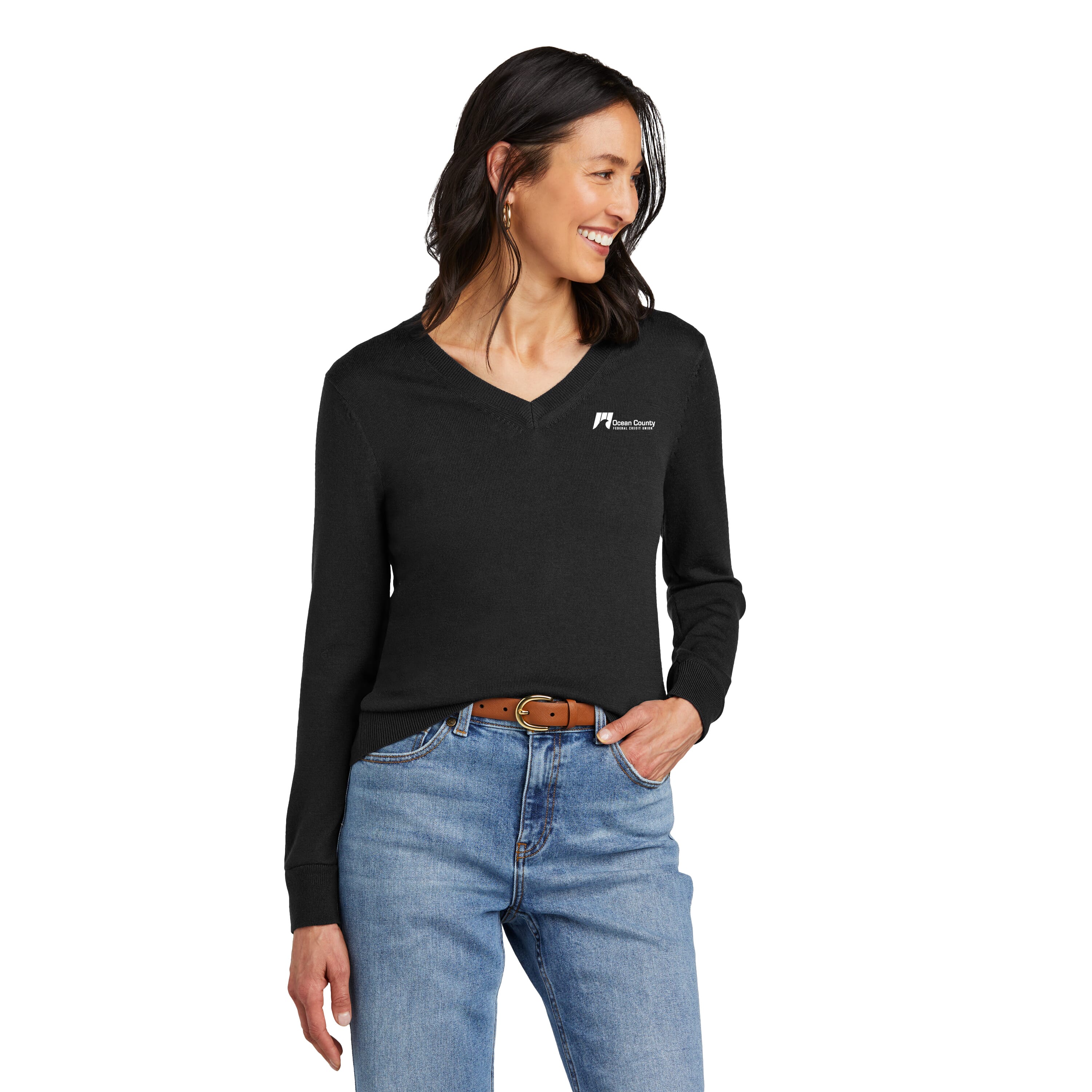 Women's Brooks Brothers® Washable Merino V-Neck Sweater