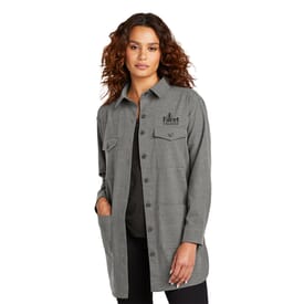 Women's Mercer+Mettle™ Long Sleeve Twill Overshirt