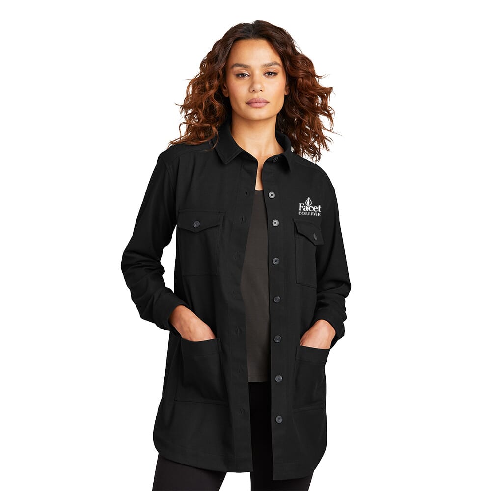 Women's Mercer+Mettle™ Long Sleeve Twill Overshirt