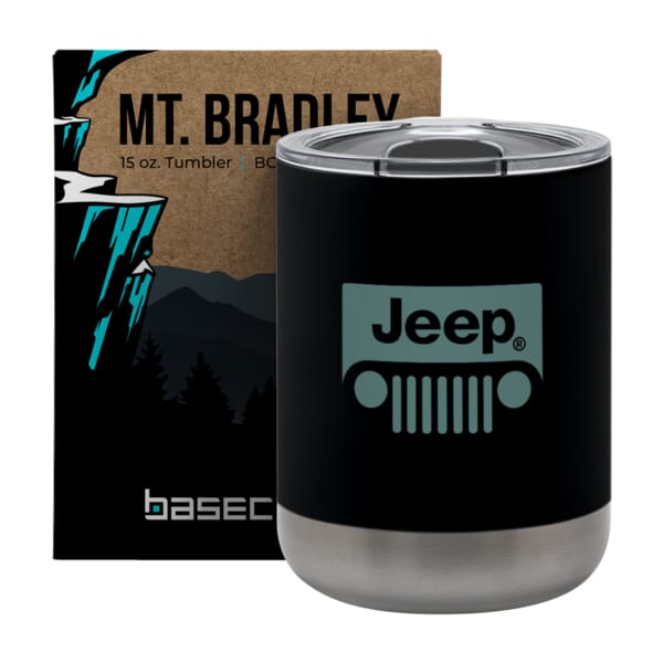 15 oz Basecamp® Vacuum Tumbler with Slider Lid