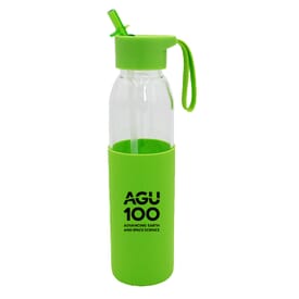 20 oz Borosilicate Bottle with Silicone Sleeve