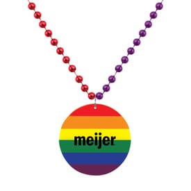 Pride Medallion Bead Necklace