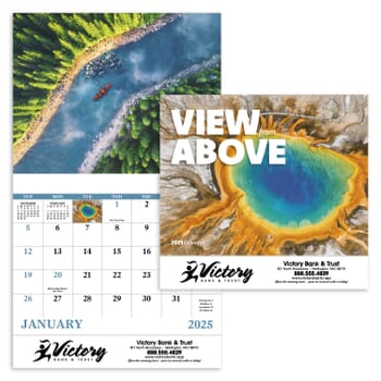 2026 View From Above Calendar- Stapled