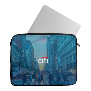 Full Color Recycled Neoprene Laptop Sleeve