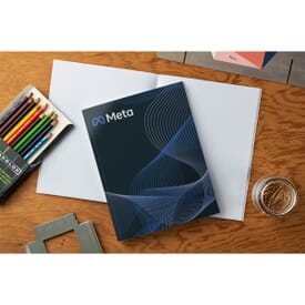 Full Color Custom Medium Softcover Layflat Notebook/Journal