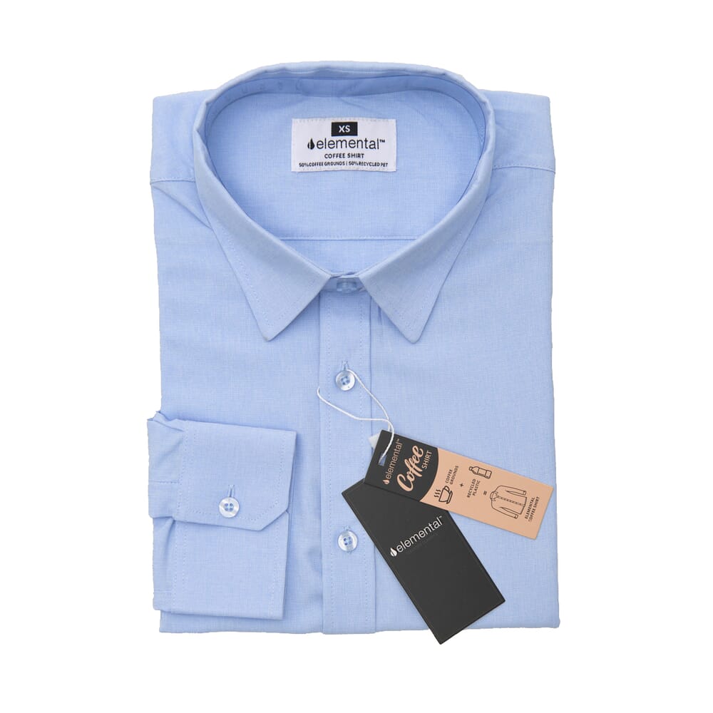 recycled dress shirts Cutter & Buck Skyline Epic Confidence Recycled Pinstripe Womens Long Sleeve Dress Shirt