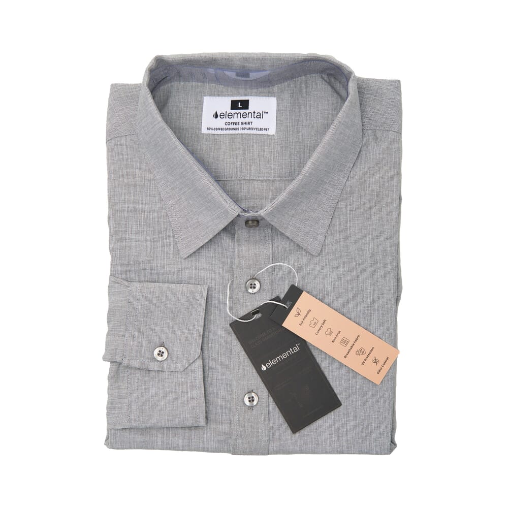 Men's Elemental Coffee Shirts - Button Down Sustainable Dress Shirts ...