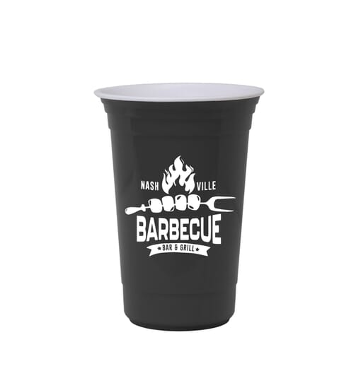 16 oz The Varsity Cup - Double-Wall With White Liner