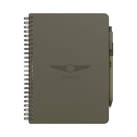 Tiki Hard Cover Notebook & Pen Combo