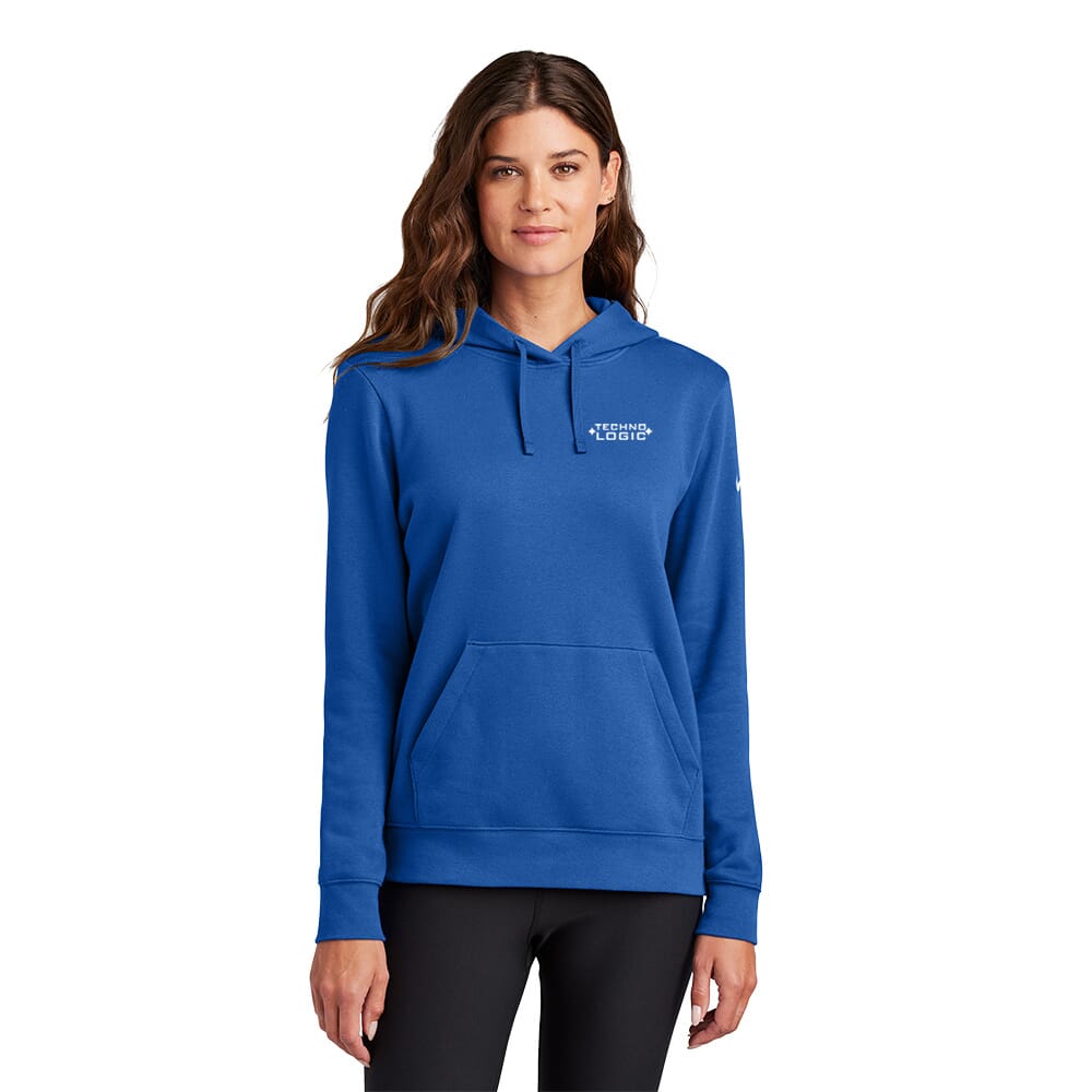 Nike Ladies’ Club Fleece Sleeve Swoosh Pullover Hoodie