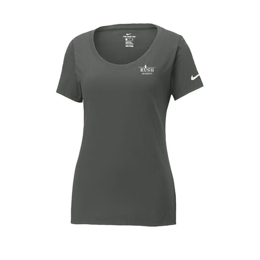 Ladies' Nike Ladies Dri-FIT Cotton/Poly Scoop Neck Tee