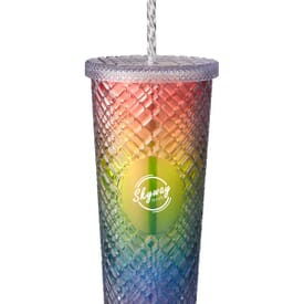 22 oz b.free Sparkle Straw Tumbler