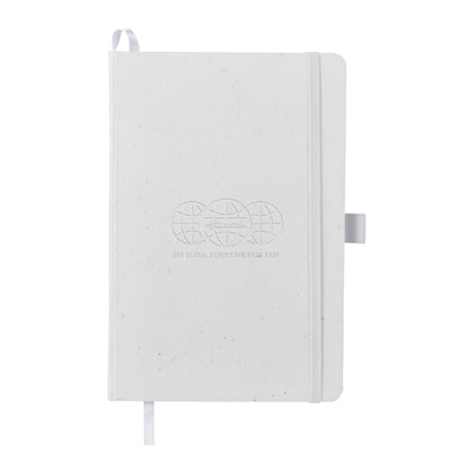 5.5" x 8.5" FSC® Recycled Seed Paper Bound JournalBook®