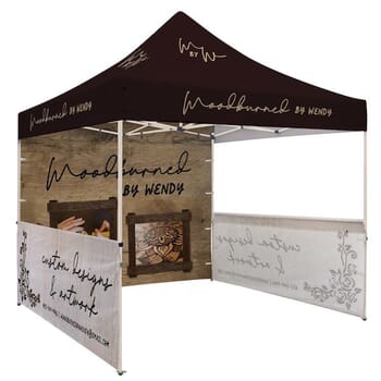 10' Standard Tent &amp; Wall Kit Dye-Sub