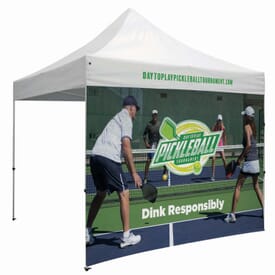 10' Tent Full Wall (Dye Sublimated, Double-Sided