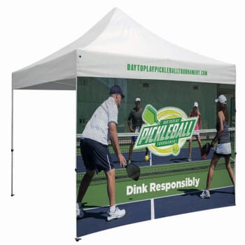 10' Tent Full Wall (Dye Sublimated, Single-Sided)