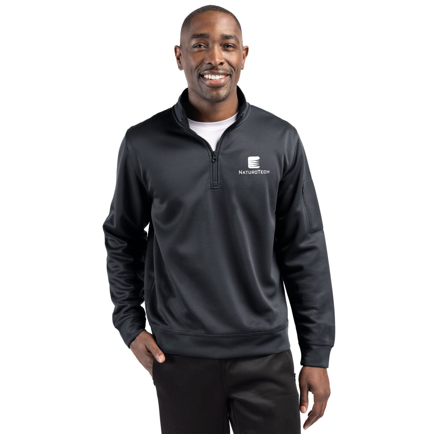 Unisex Clique Lift Eco Performance Half Zip Pullover