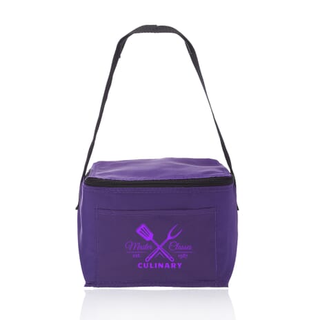 6 Pack Cooler Lunch Bag