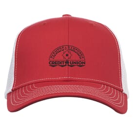 Structured Trucker Snapback Cap - Free Setup