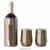 Vinglace' Set: 1 Wine Bottle Insulator & 2 Glass Gift Set- Full Color Low Quantity