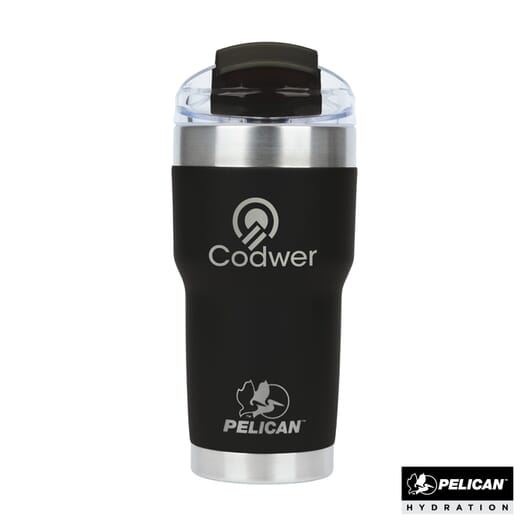 22 oz Pelican Traveler™ Double Wall Stainless Steel Travel Tumbler